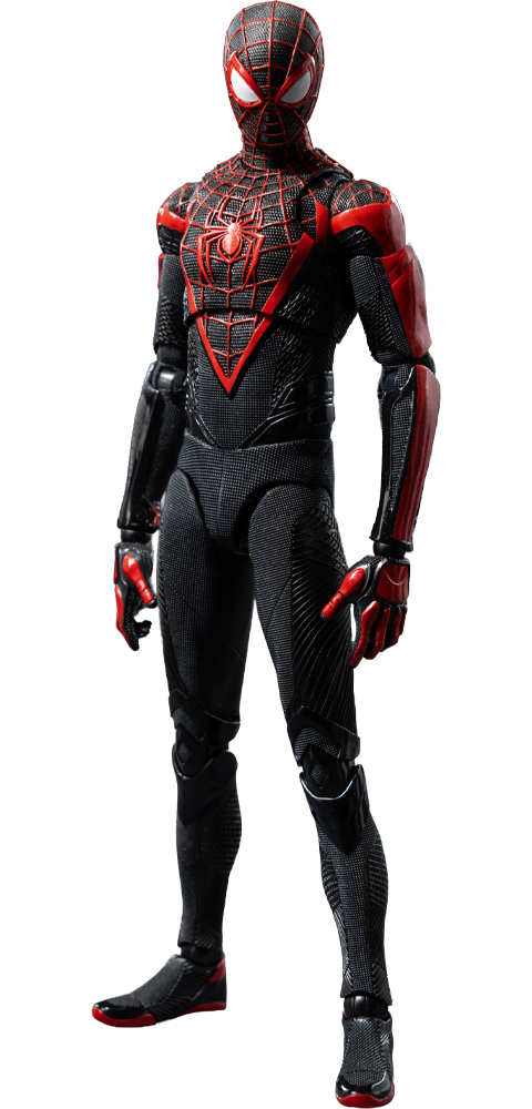 Marvel DLX Spider-Man Upgraded Suit (Miles Morales) Action Figure  (Prototype Shown) View 17