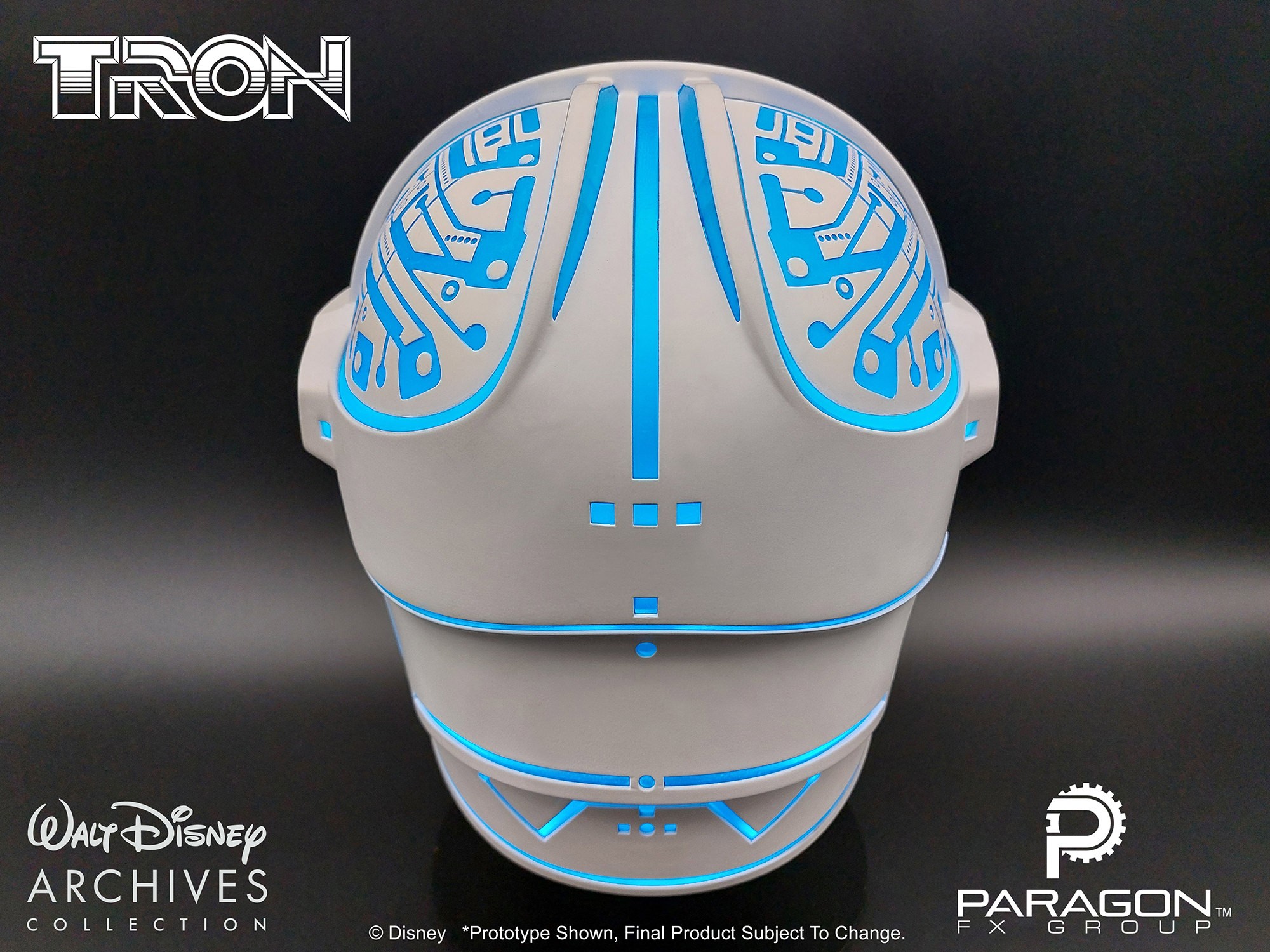 Disney Tron Helmet Prop Replica  (Prototype Shown) View 8