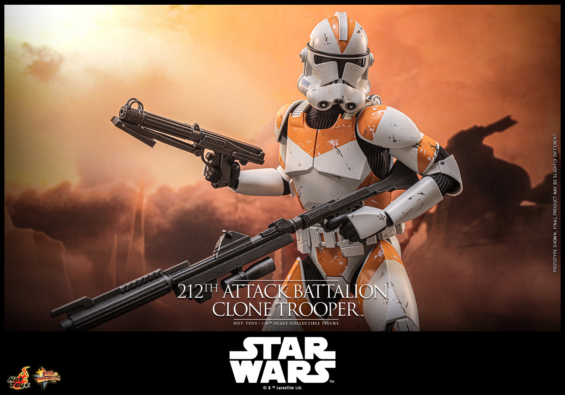 212th Attack Battalion Clone Trooper™ Sixth Scale Figure by Hot
