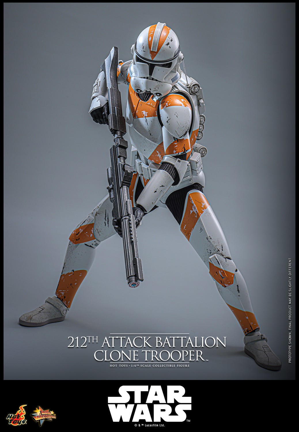 Star Wars 212th Attack Battalion Clone Trooper™ Sixth Scale Figure  Collector Edition (Prototype Shown) View 7