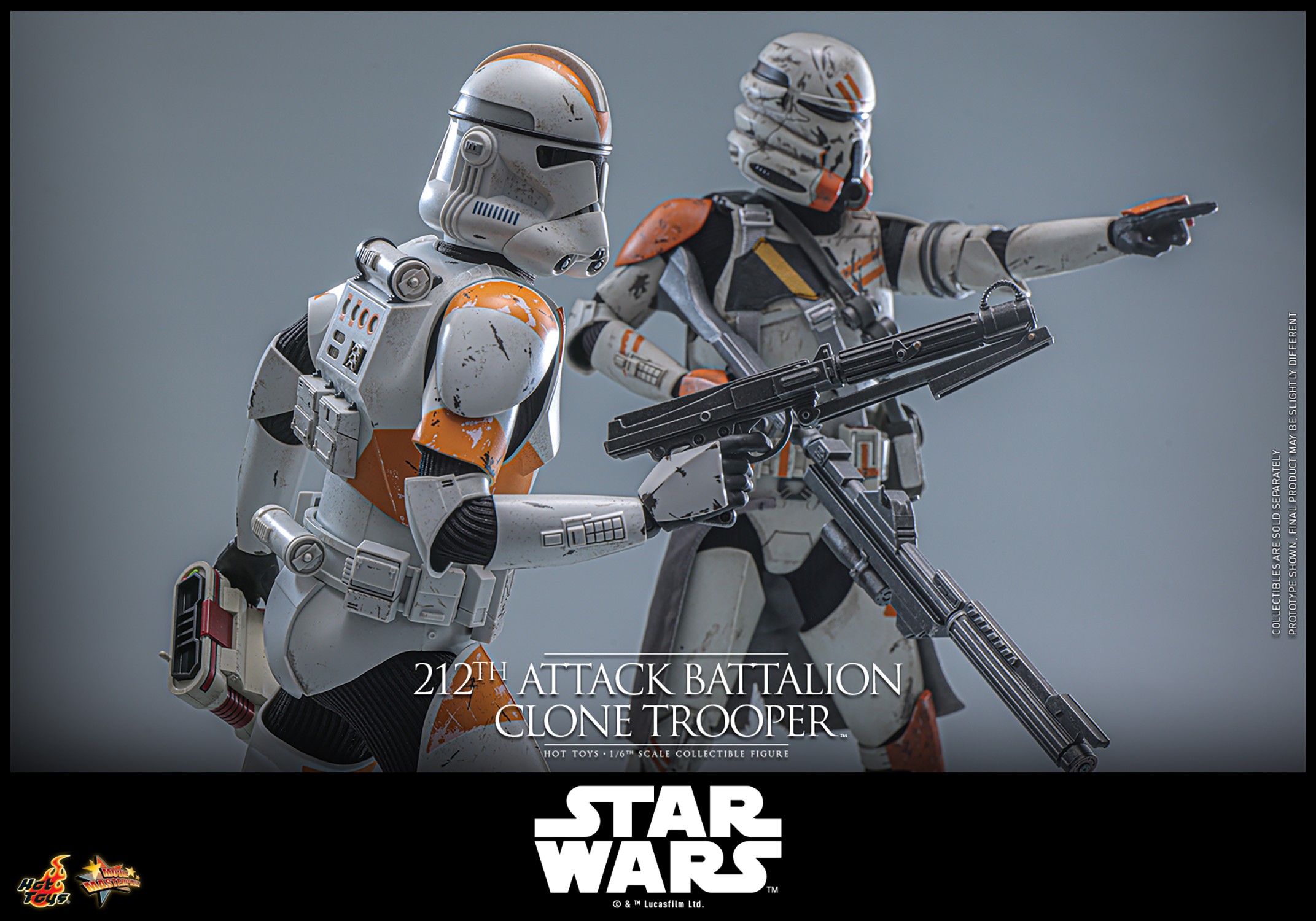 Star Wars 212th Attack Battalion Clone Trooper™ Sixth Scale Figure  Collector Edition (Prototype Shown) View 12
