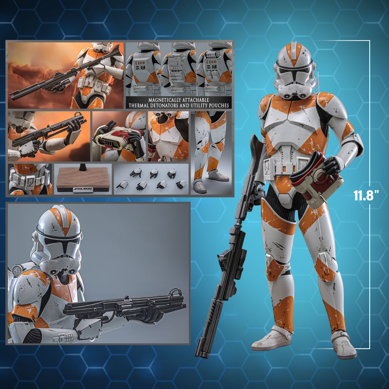 212th Attack Battalion Clone Trooper™ Sixth Scale Figure by Hot
