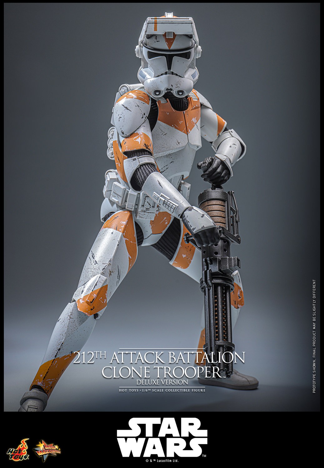 Star Wars 212th Attack Battalion Clone Trooper™ (Deluxe Version) Sixth Scale Figure  (Prototype Shown) View 8