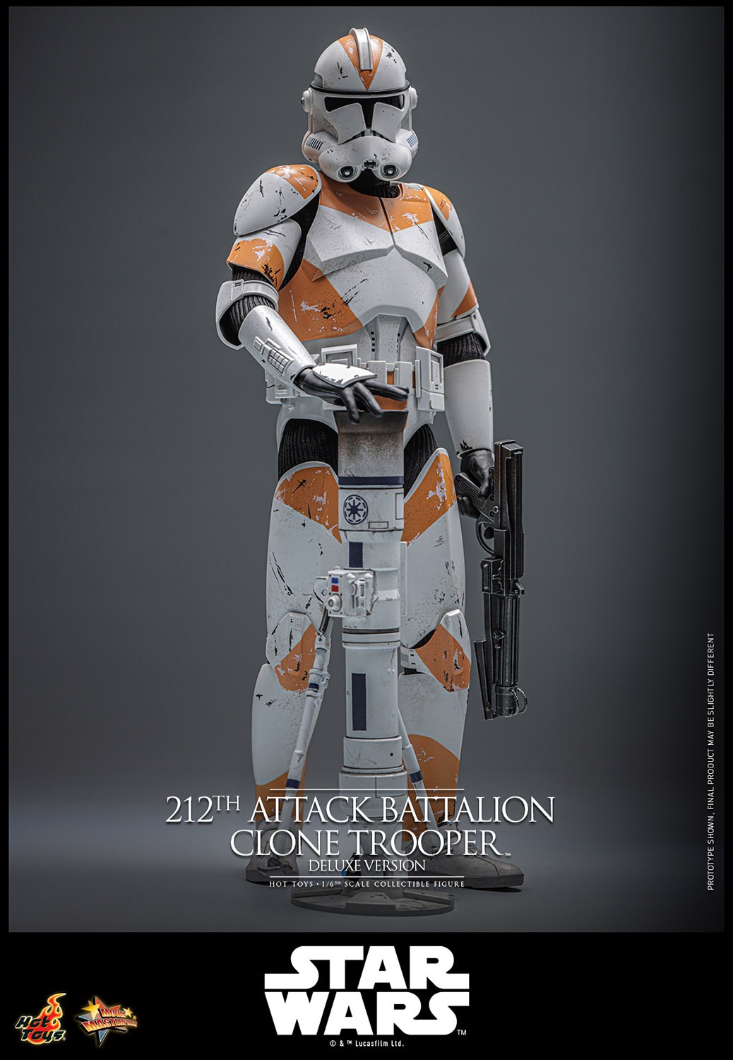 Star Wars 212th Attack Battalion Clone Trooper™ (Deluxe Version) Sixth Scale Figure  (Prototype Shown) View 9