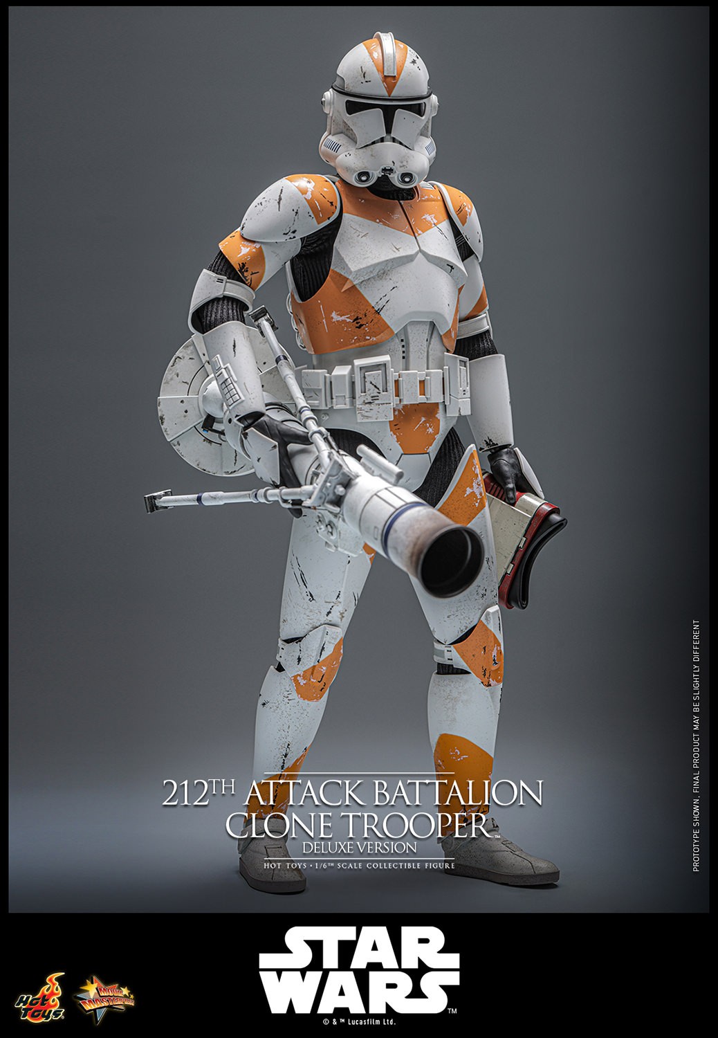 Star Wars 212th Attack Battalion Clone Trooper™ (Deluxe Version) Sixth Scale Figure  (Prototype Shown) View 11