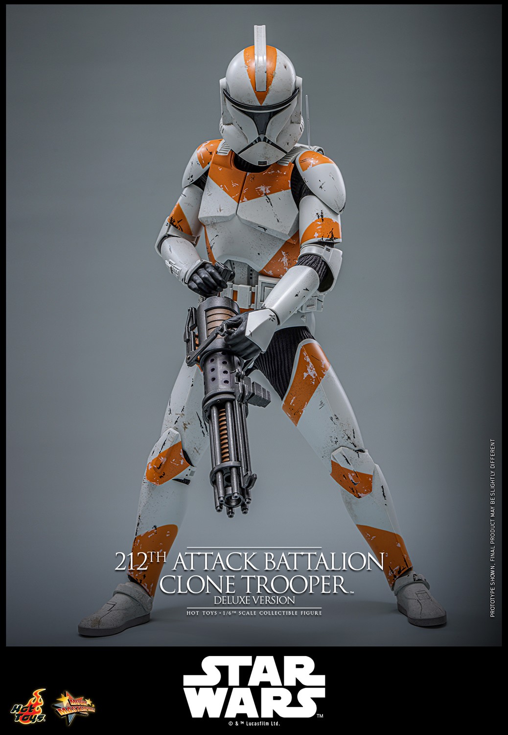 Star Wars 212th Attack Battalion Clone Trooper™ (Deluxe Version) Sixth Scale Figure  (Prototype Shown) View 12