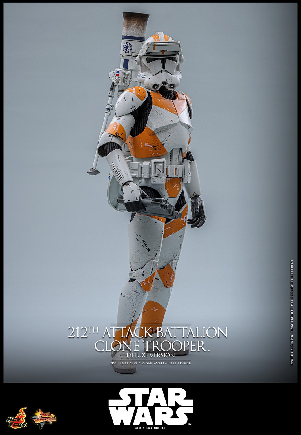 Star Wars 212th Attack Battalion Clone Trooper™ (Deluxe Version) Sixth Scale Figure  (Prototype Shown) View 13