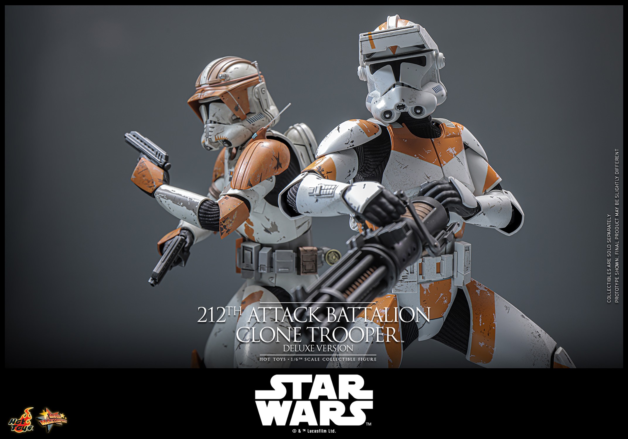 Star Wars 212th Attack Battalion Clone Trooper™ (Deluxe Version) Sixth Scale Figure  (Prototype Shown) View 14