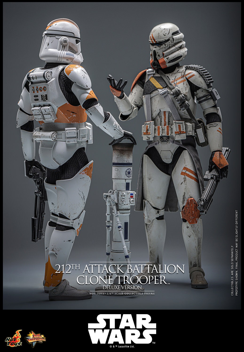 Star Wars 212th Attack Battalion Clone Trooper™ (Deluxe Version) Sixth Scale Figure  (Prototype Shown) View 18