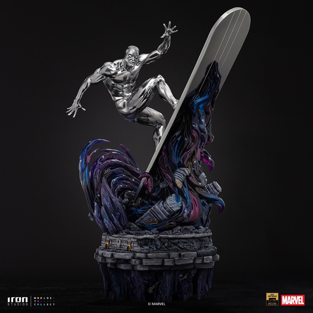 Marvel Silver Surfer Deluxe 1:10 Scale Statue  (Prototype Shown) View 9