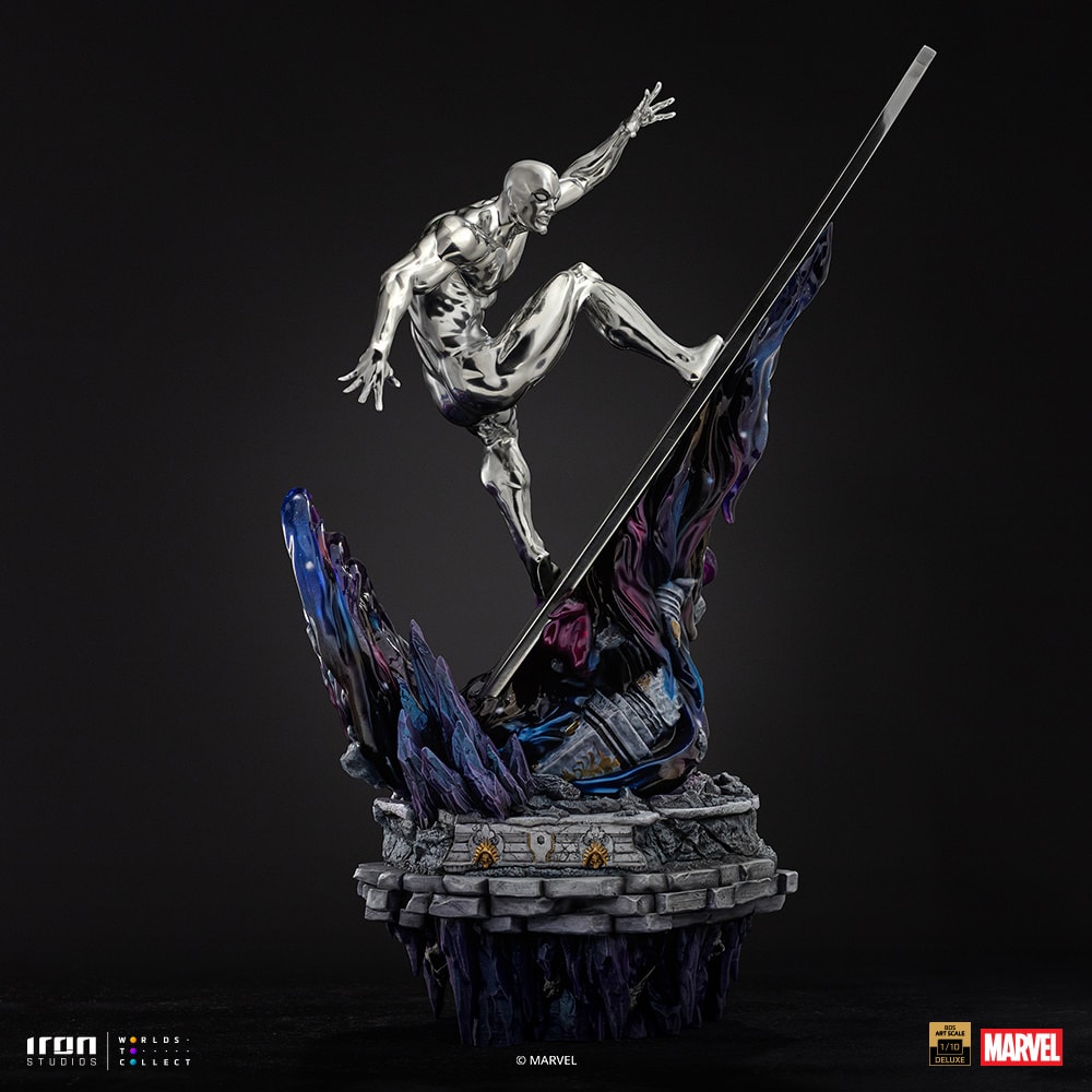 Marvel Silver Surfer Deluxe 1:10 Scale Statue  (Prototype Shown) View 12