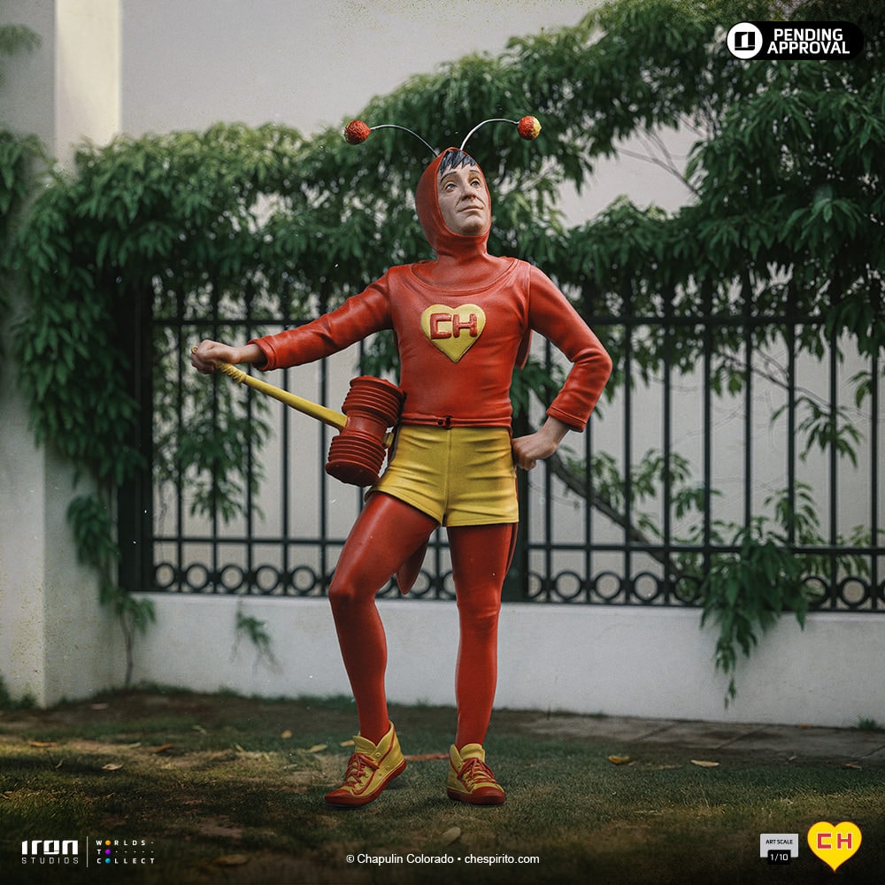 El Chapulin Colorado Chapolin Colorado 1:10 Scale Statue  (Prototype Shown) View 1