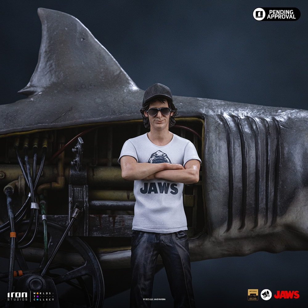 Jaws Steven Spielberg (Jaws 50th Anniversary) Deluxe 1:10 Scale Statue  (Prototype Shown) View 3