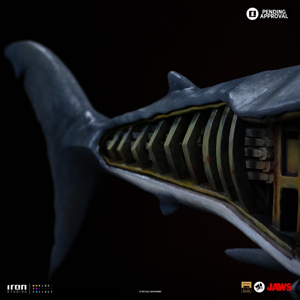 Jaws Steven Spielberg (Jaws 50th Anniversary) Deluxe 1:10 Scale Statue  (Prototype Shown) View 10