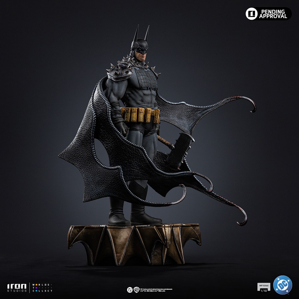Batman Absolute 1:10 Art Scale Statue by Iron Studios | Sideshow