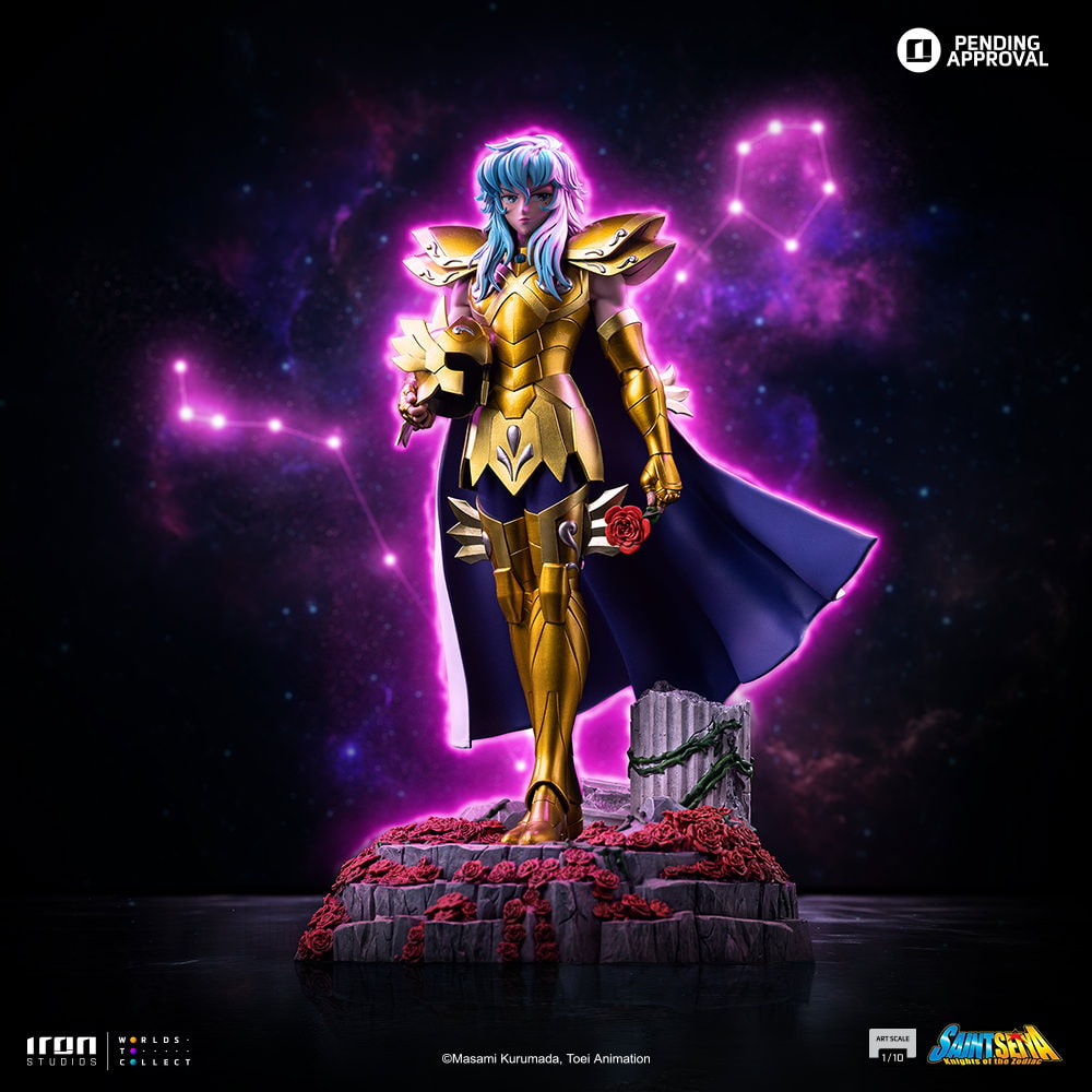 Saint Seiya Pisces Aphrodite 1:10 Scale Statue  (Prototype Shown) View 3