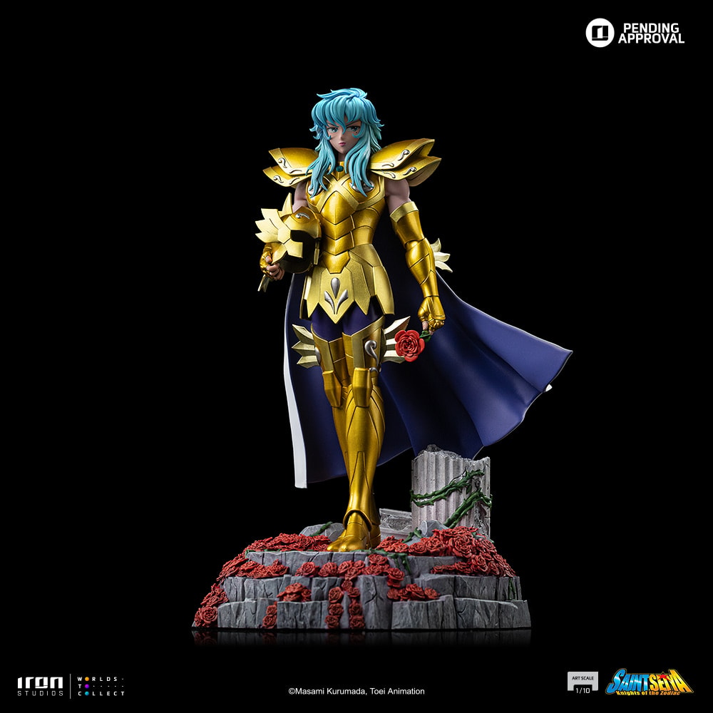Saint Seiya Pisces Aphrodite 1:10 Scale Statue  (Prototype Shown) View 8
