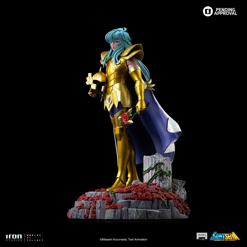 Saint Seiya Pisces Aphrodite 1:10 Scale Statue  (Prototype Shown) View 11