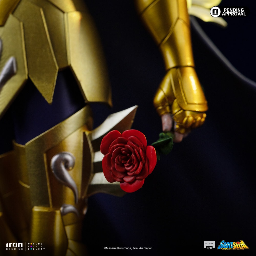 Saint Seiya Pisces Aphrodite 1:10 Scale Statue  (Prototype Shown) View 13