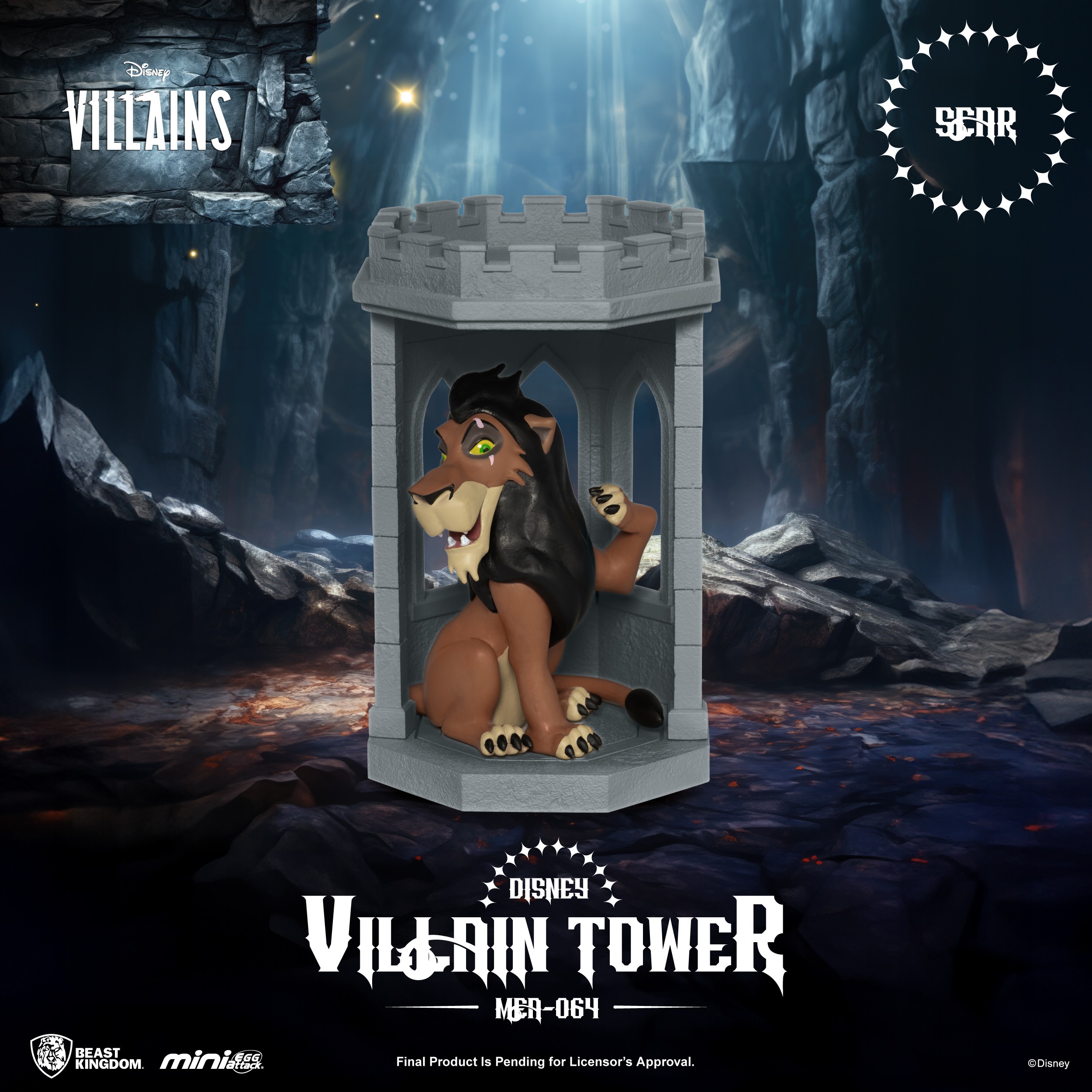 Disney Disney Villains Tower Series Blind Box Set  (Prototype Shown) View 4