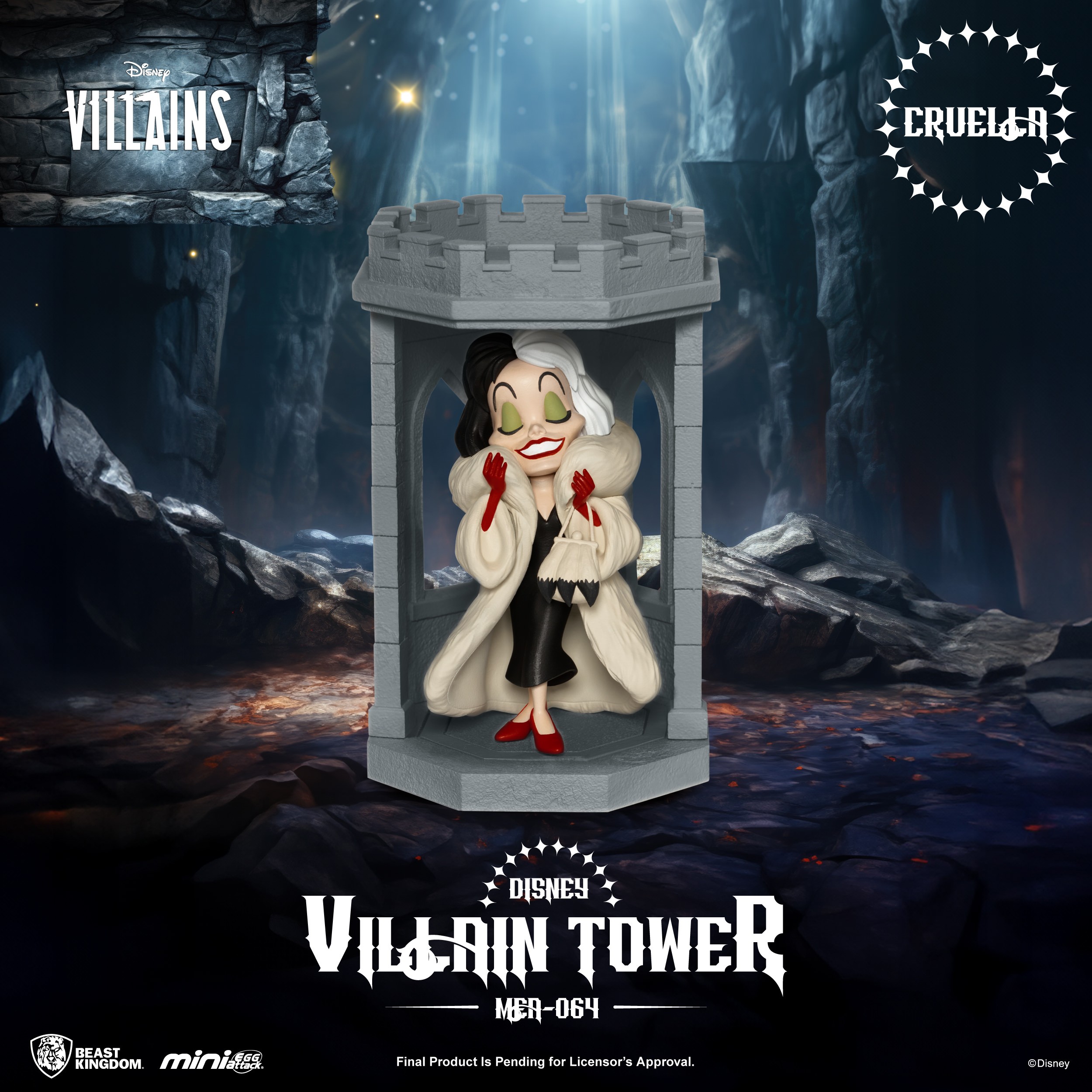 Disney Disney Villains Tower Series Blind Box Set  (Prototype Shown) View 6