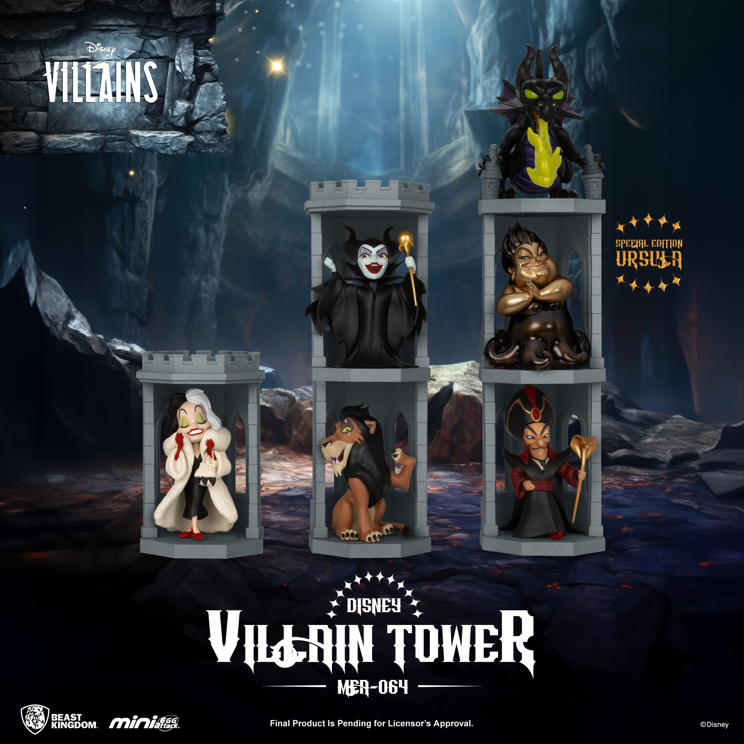 Disney Disney Villains Tower Series Blind Box Set  (Prototype Shown) View 10