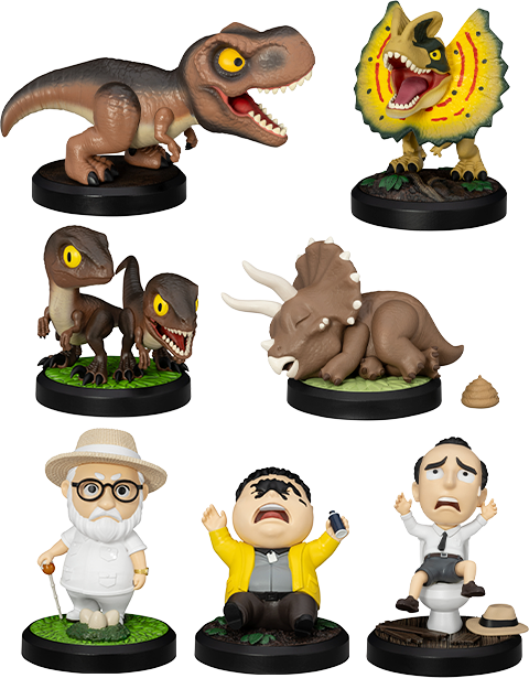 Jurassic Park Series Blind Box Set by Beast Kingdom | Sideshow