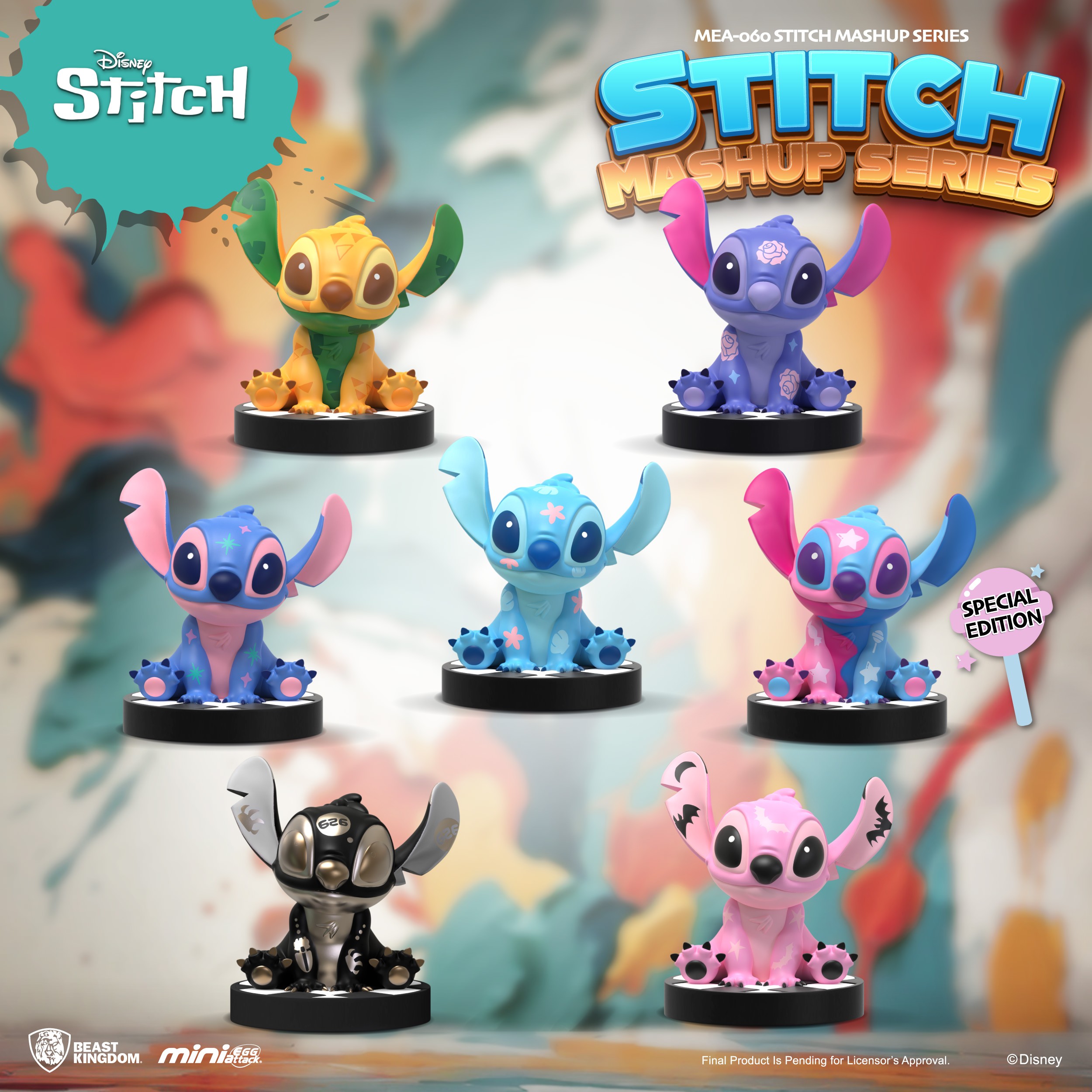 Stitch Mashup Series Blind Box Set by Beast Kingdom | Sideshow