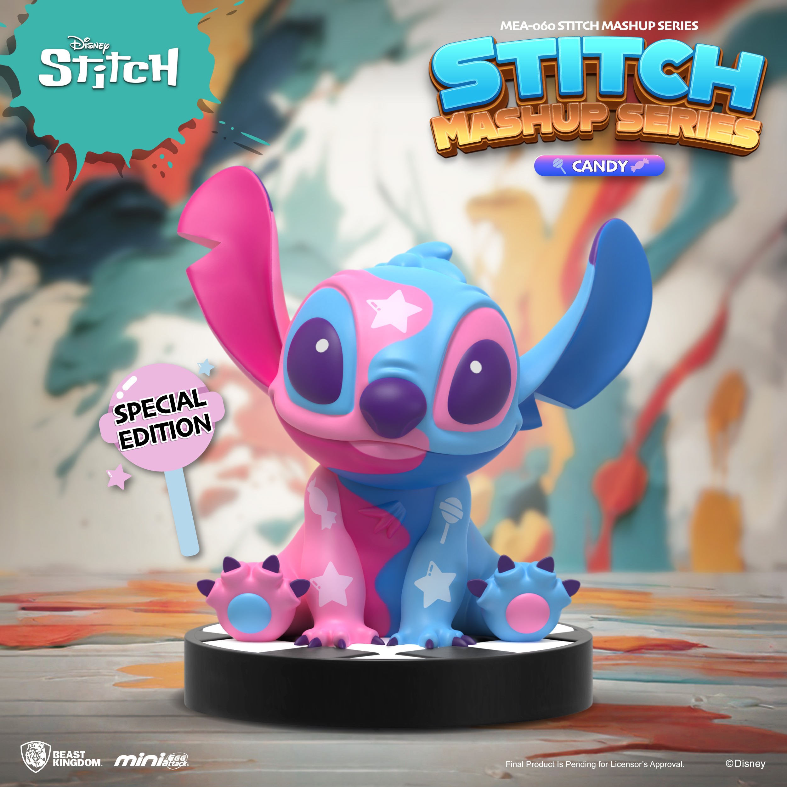 Disney Stitch Mashup Series Blind Box Set  (Prototype Shown) View 4