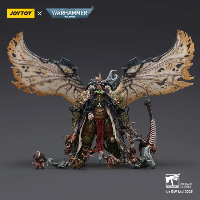Warhammer 40K Mortarion - Daemon Primarch of Nurgle Action Figure  (Prototype Shown) View 1
