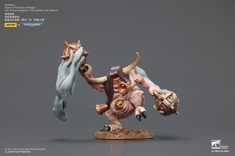 Warhammer 40K Mortarion - Daemon Primarch of Nurgle Action Figure  (Prototype Shown) View 14