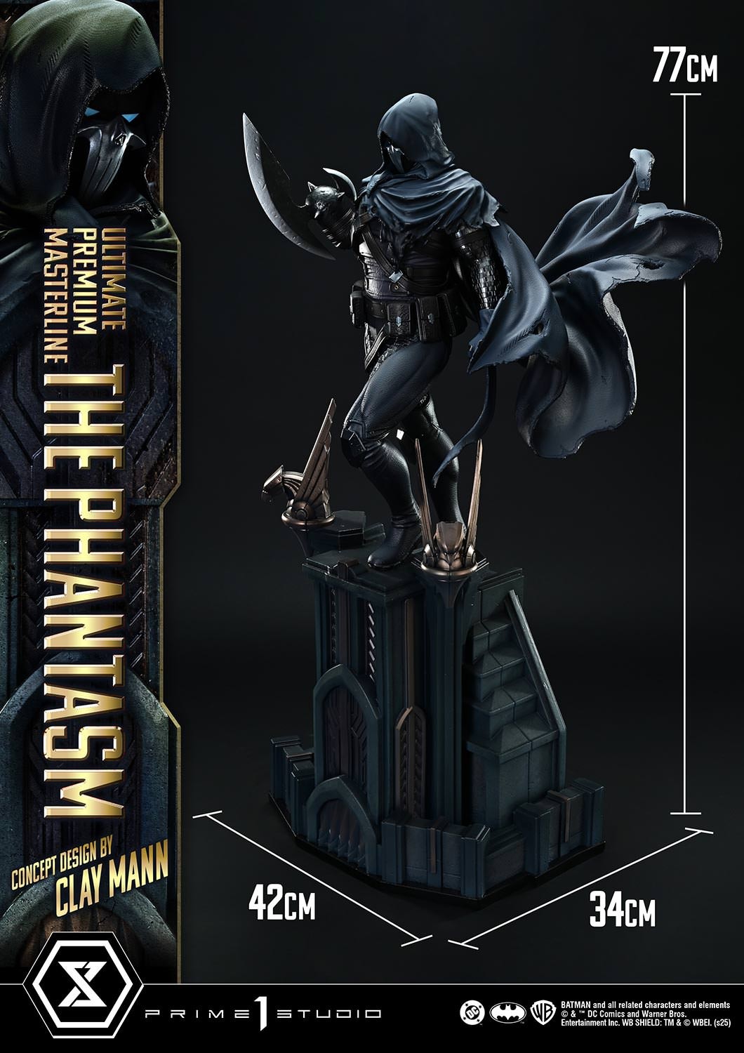 DC Comics The Phantasm Quarter Scale Statue  (Prototype Shown) View 7