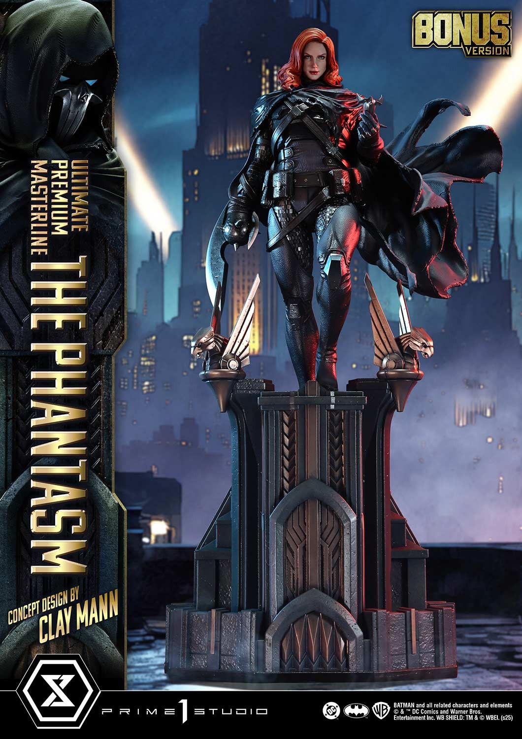 DC Comics The Phantasm (Bonus Version) Quarter Scale Statue  (Prototype Shown) View 7