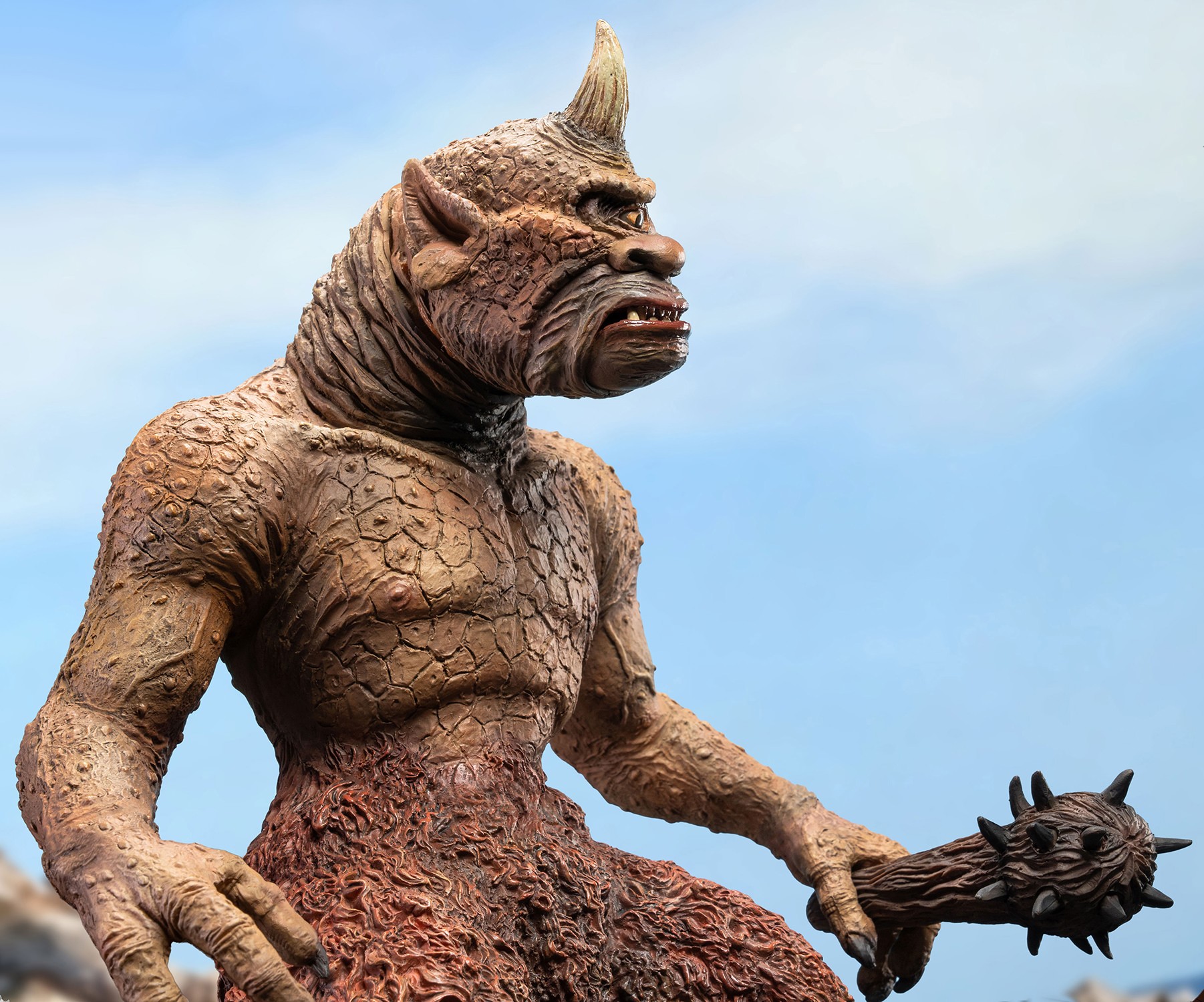 Ray Harryhausen Cyclops (Soft-Motion) Collectible Figure  (Prototype Shown) View 4