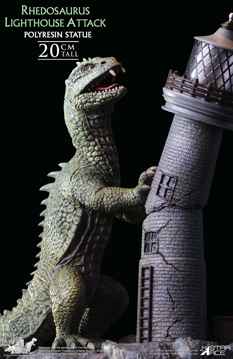 Ray Harryhausen Rhedosaurus Lighthouse Attack Statues  (Prototype Shown) View 10