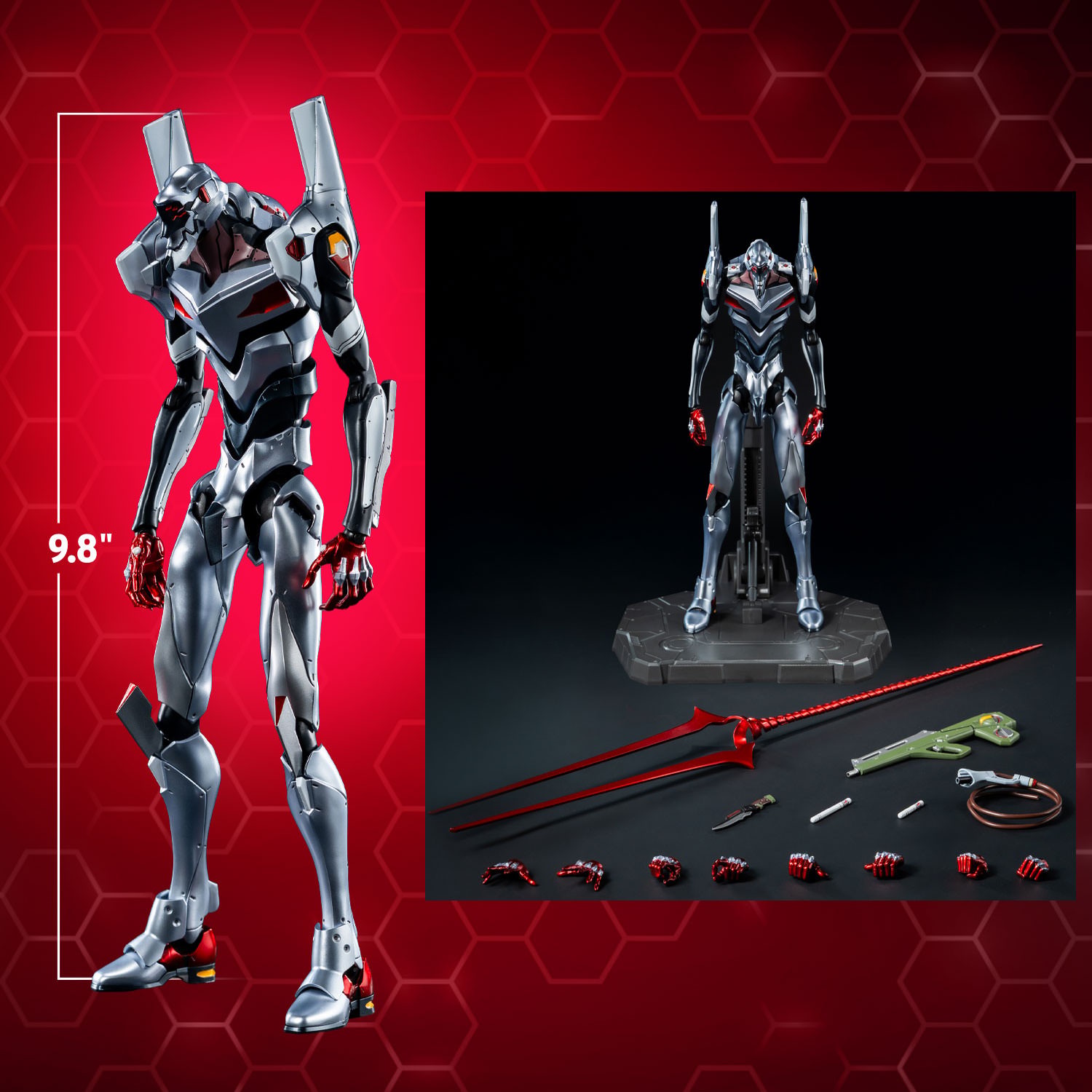 Evangelion ROBO-DOU Evangelion Next Gen Testbed-04 Action Figure  (Prototype Shown) View 2