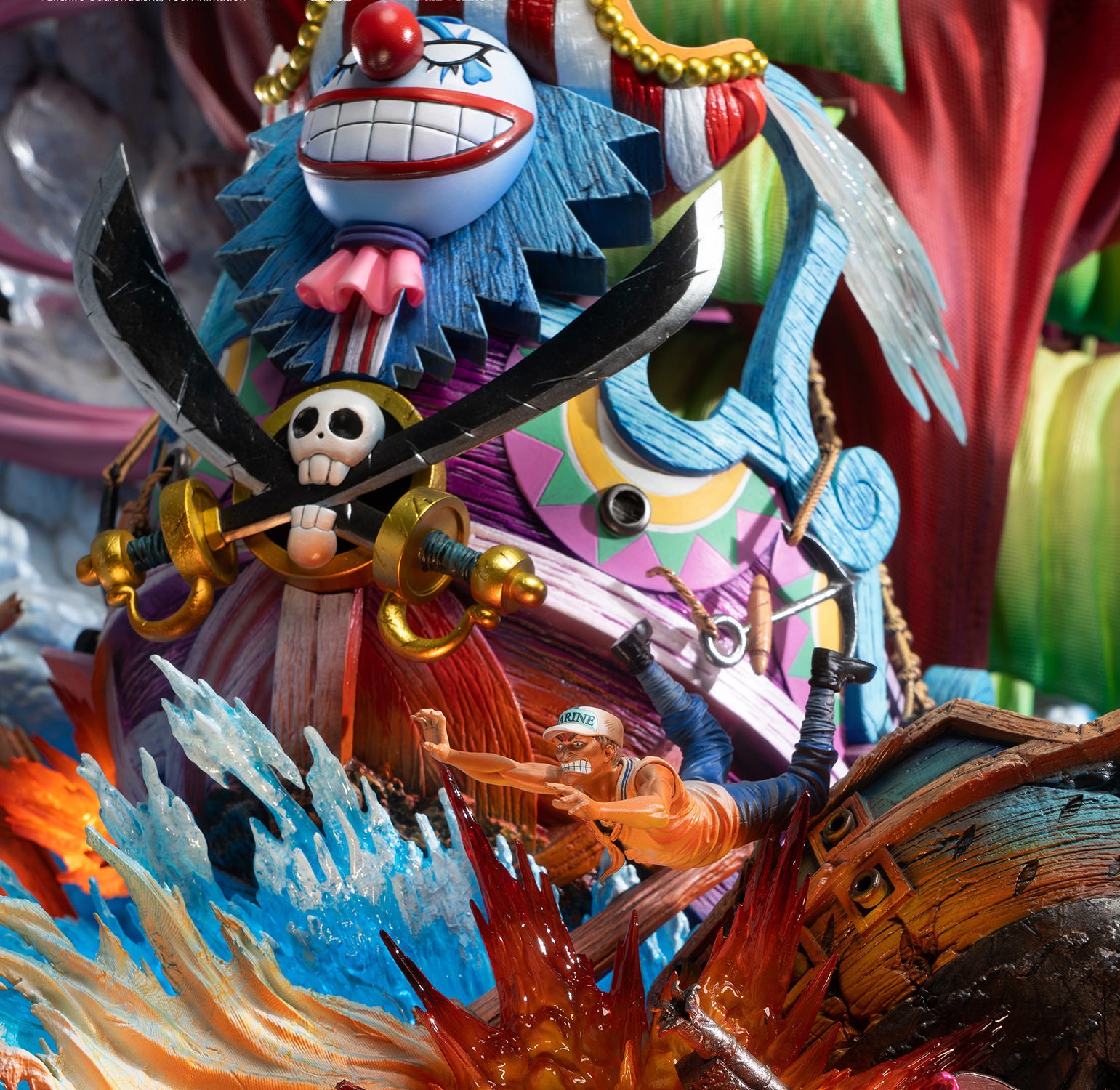 One Piece New Yonko Buggy Statues  (Prototype Shown) View 5