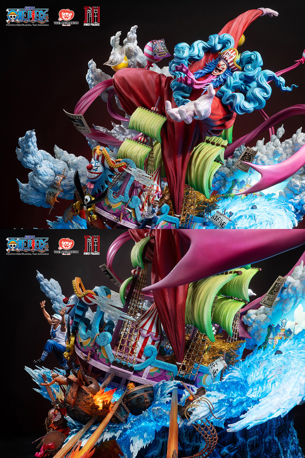 One Piece New Yonko Buggy Statues  (Prototype Shown) View 8