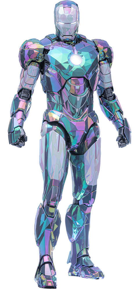 Iron Man Mark IV (Haze Fractal Armor Version) Sixth Scale Figure