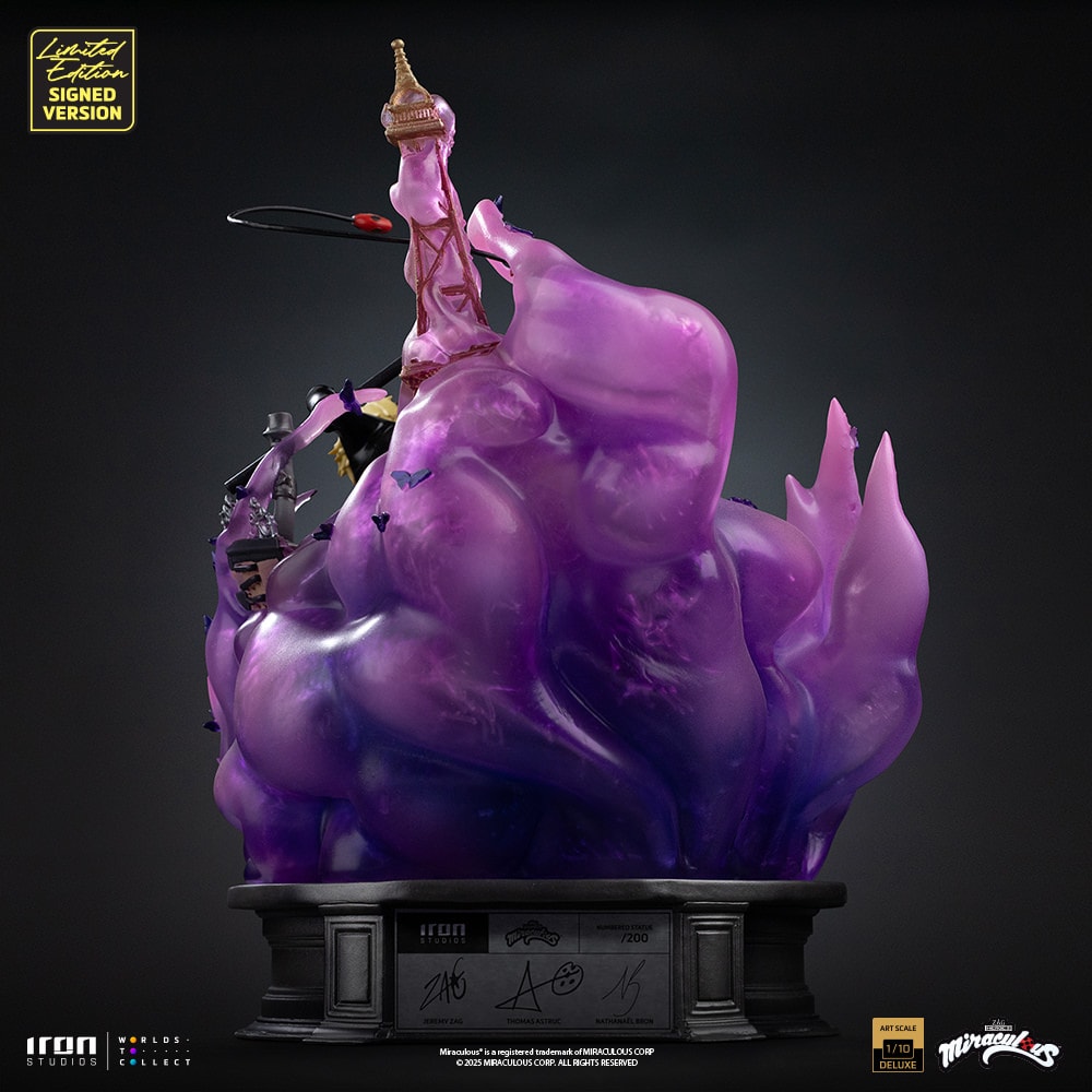 Miraculous: Tales of Ladybug and Cat Noir Ladybug and Cat Noir (Numbered and Signed) Deluxe 1:10 Scale Statue  (Prototype Shown) View 12