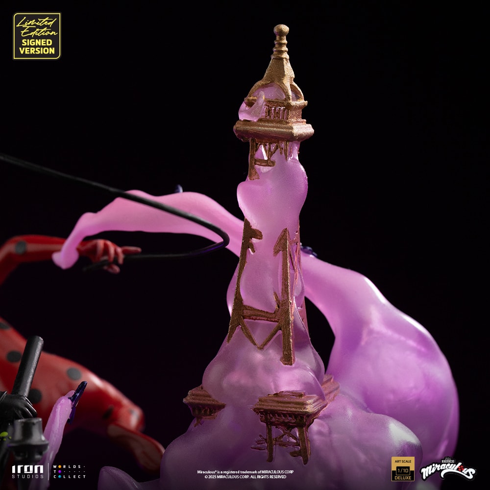 Miraculous: Tales of Ladybug and Cat Noir Ladybug and Cat Noir (Numbered and Signed) Deluxe 1:10 Scale Statue  (Prototype Shown) View 15