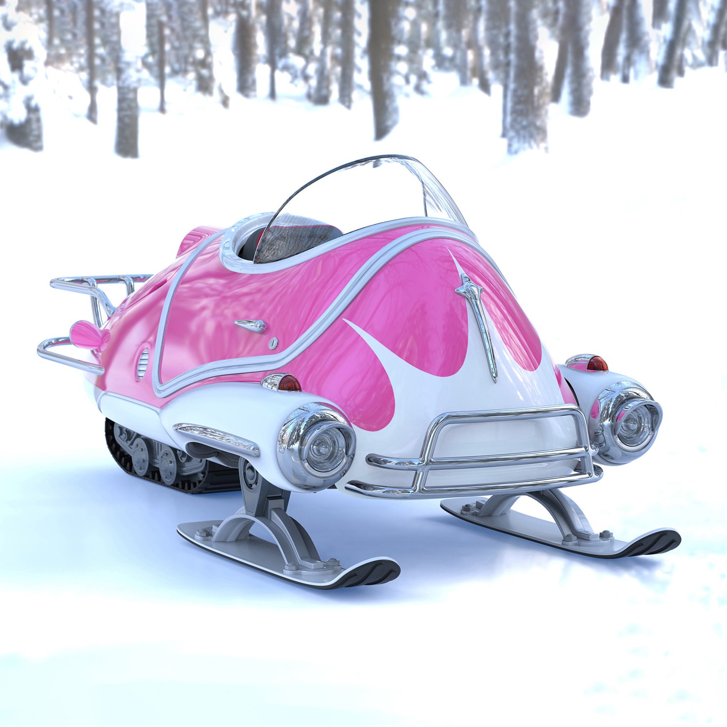 Fallout Hot Pink Snowtrack Flea Scaled Replica  Collector Edition (Prototype Shown) View 3