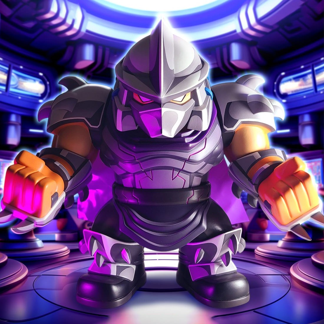 Teenage Mutant Ninja Turtles Shredder Vinyl Collectible  (Prototype Shown) View 1