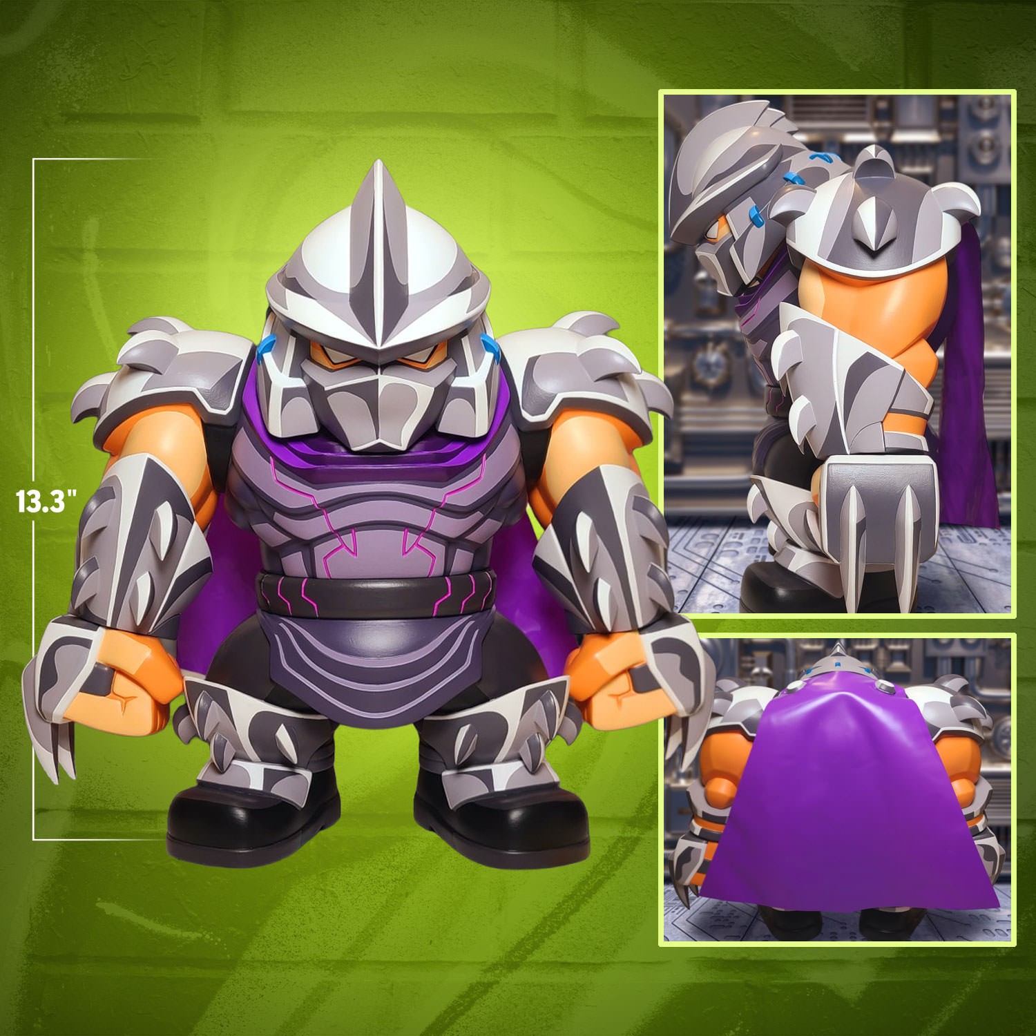 Teenage Mutant Ninja Turtles Shredder Vinyl Collectible  (Prototype Shown) View 2