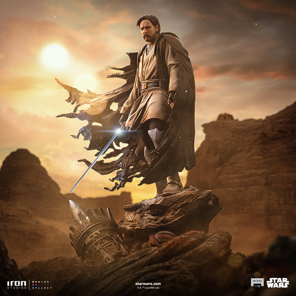 Star Wars Obi-Wan Kenobi Signatures 1:10 Scale Statue  (Prototype Shown) View 1