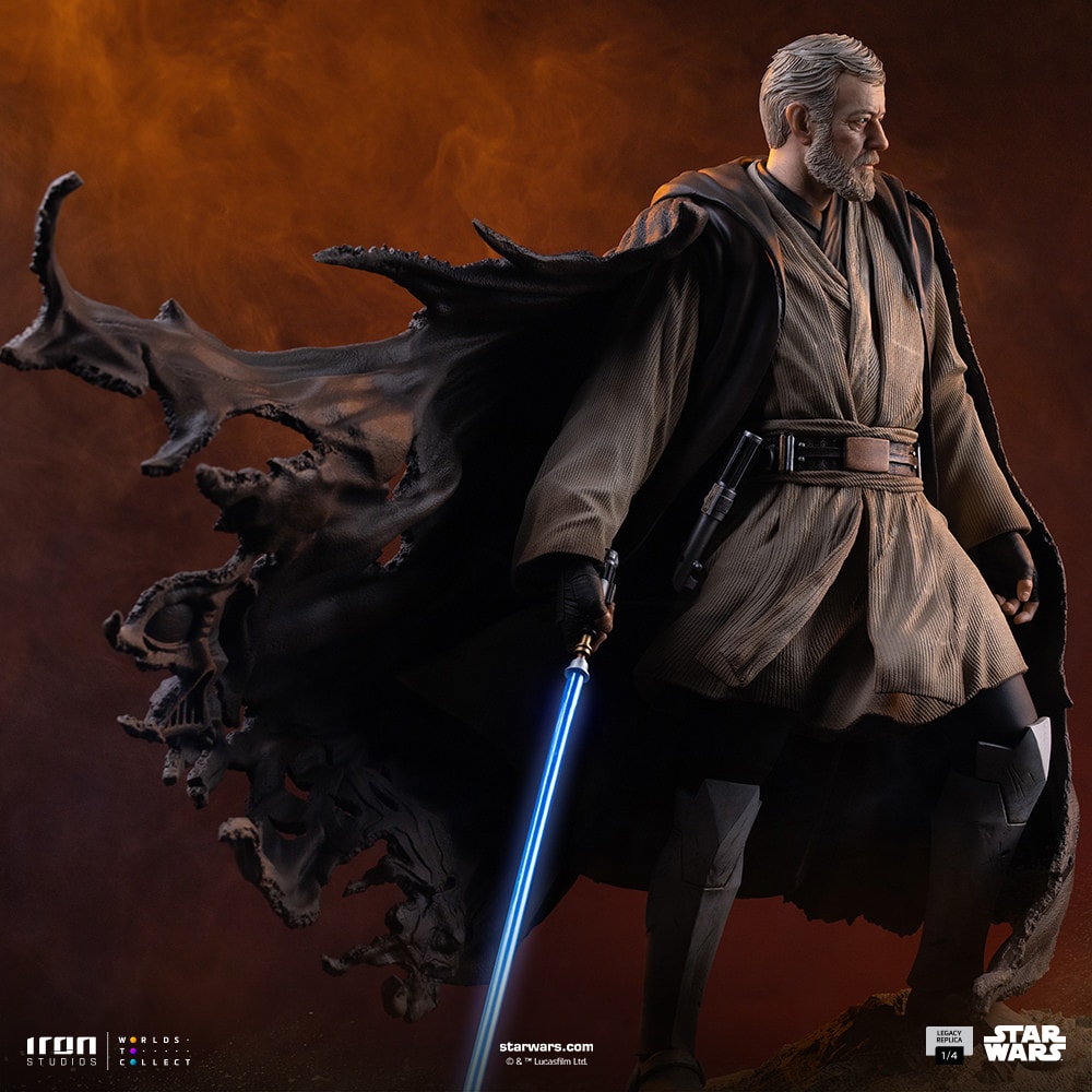 Star Wars Obi-Wan Kenobi Signatures Quarter Scale Statue  (Prototype Shown) View 3