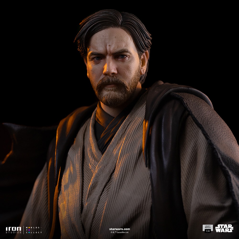 Star Wars Obi-Wan Kenobi Signatures Quarter Scale Statue  (Prototype Shown) View 7