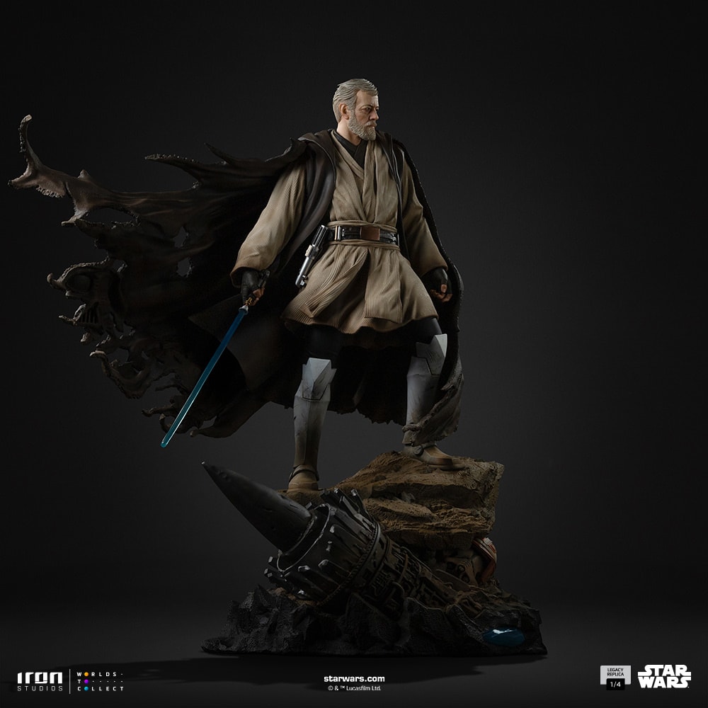 Star Wars Obi-Wan Kenobi Signatures Quarter Scale Statue  (Prototype Shown) View 15