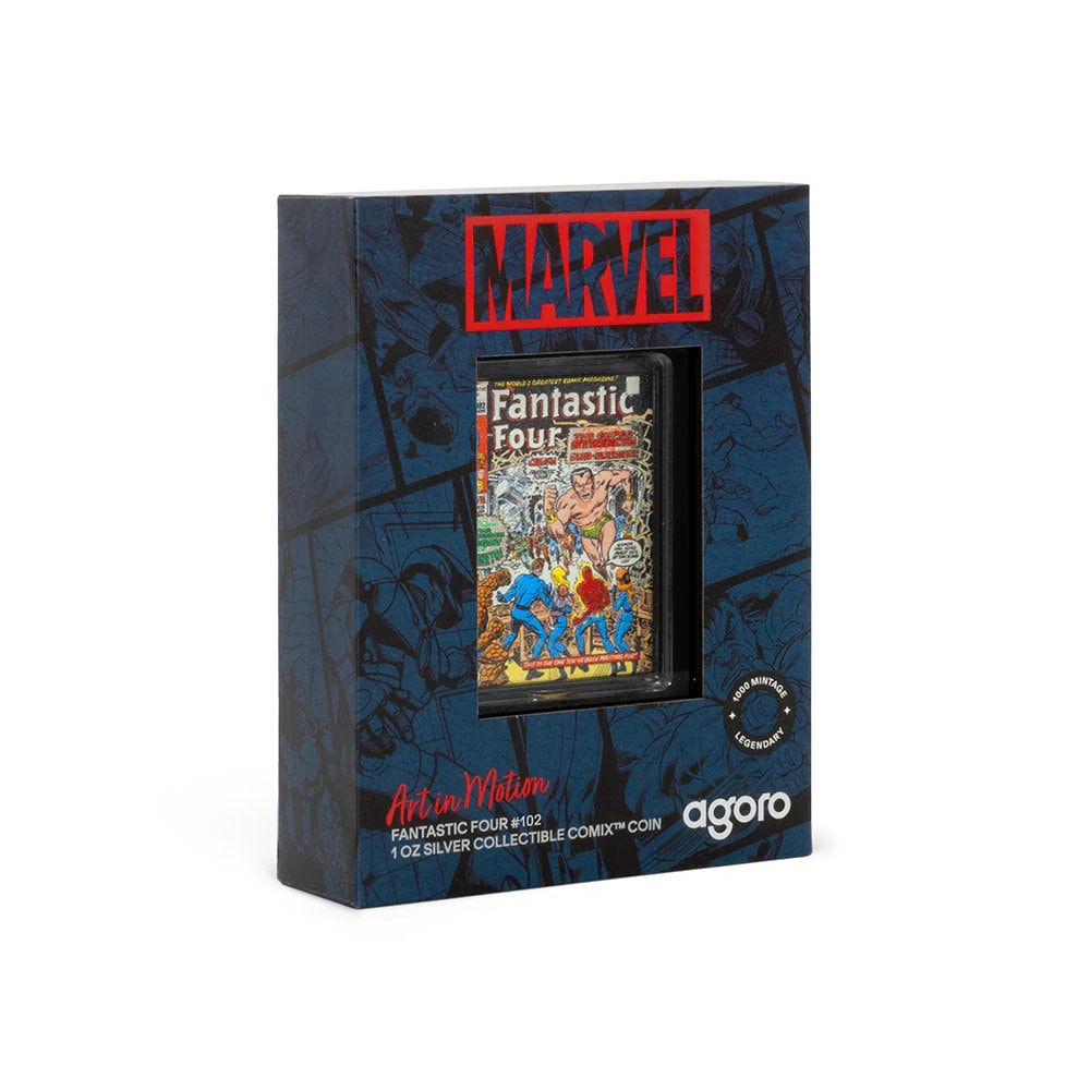Marvel Marvel Fantastic Four #102 Silver Collectible  (Prototype Shown) View 4