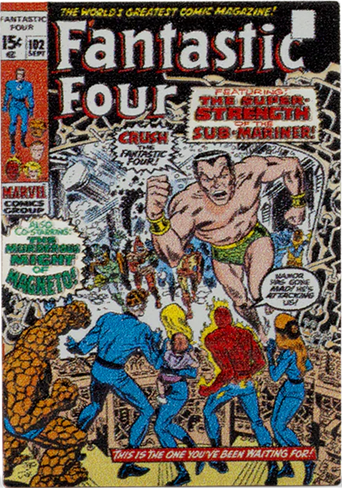 Marvel Marvel Fantastic Four #102 Silver Collectible  (Prototype Shown) View 8